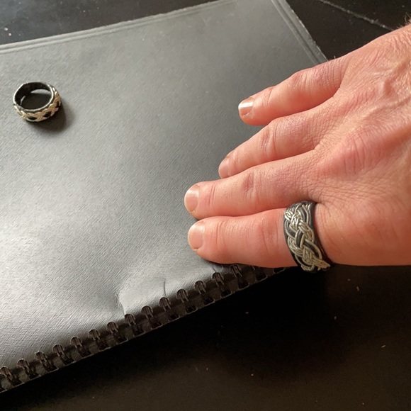 Maria Rudman Leather Rings - Picture 5 of 6